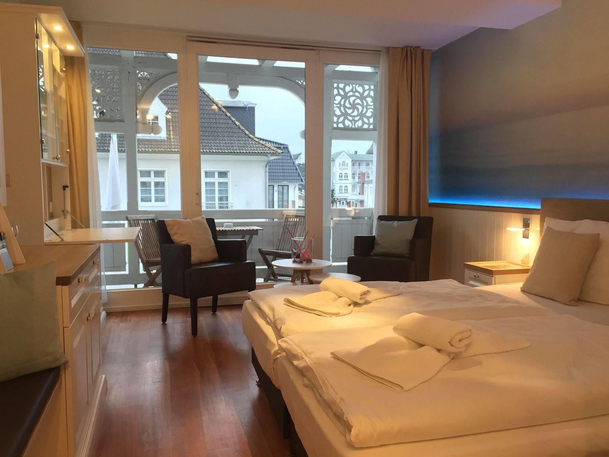 Hotel Vier Jahreszeiten Binz - Adults Only Exteriör bild