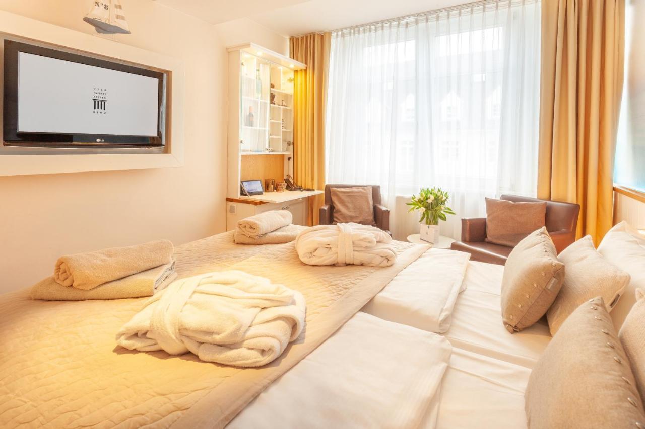 Hotel Vier Jahreszeiten Binz - Adults Only Exteriör bild